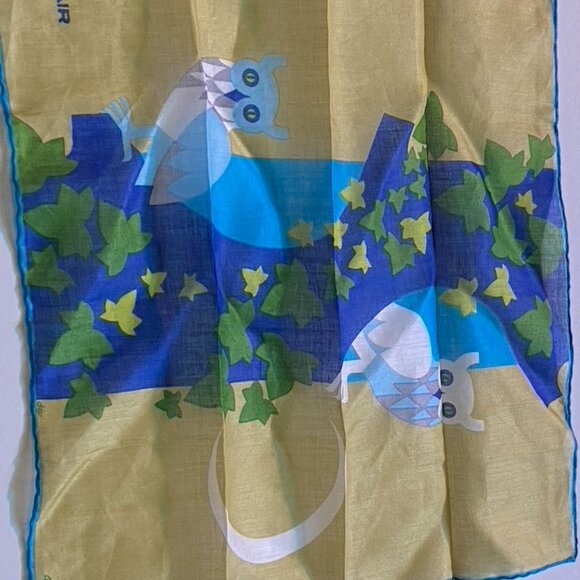 Vintage SwissAir Hankie/Scarf Gisele Rappaz Original - Picture 6 of 6